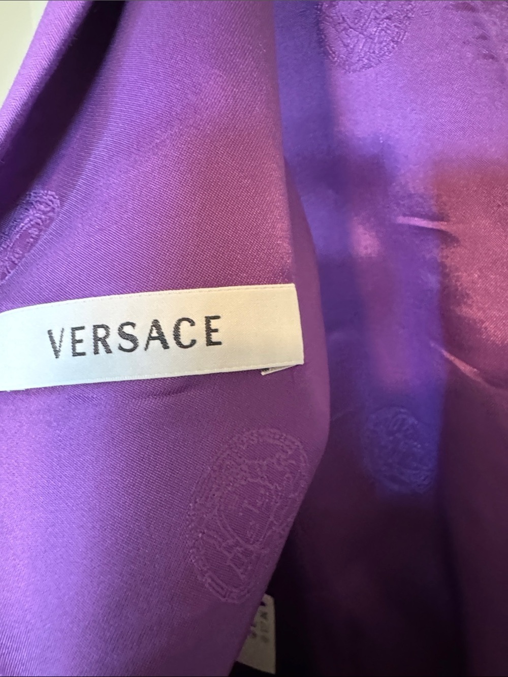 Versace Cocktail Purple Dress - Picture 10 of 15